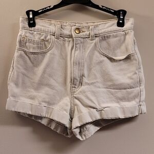 American Apparel denim shorts